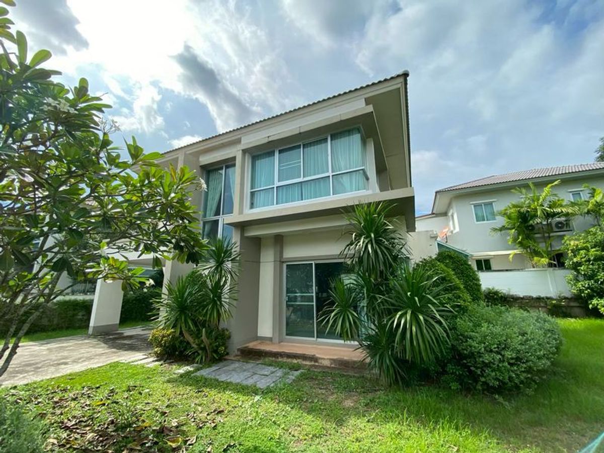 For RentHouseSriracha Laem Chabang Ban Bueng : Single house for rent, complete decoration, ready to stay in the Casa Ville Sriracha Project-Suan Suan Chon Buri