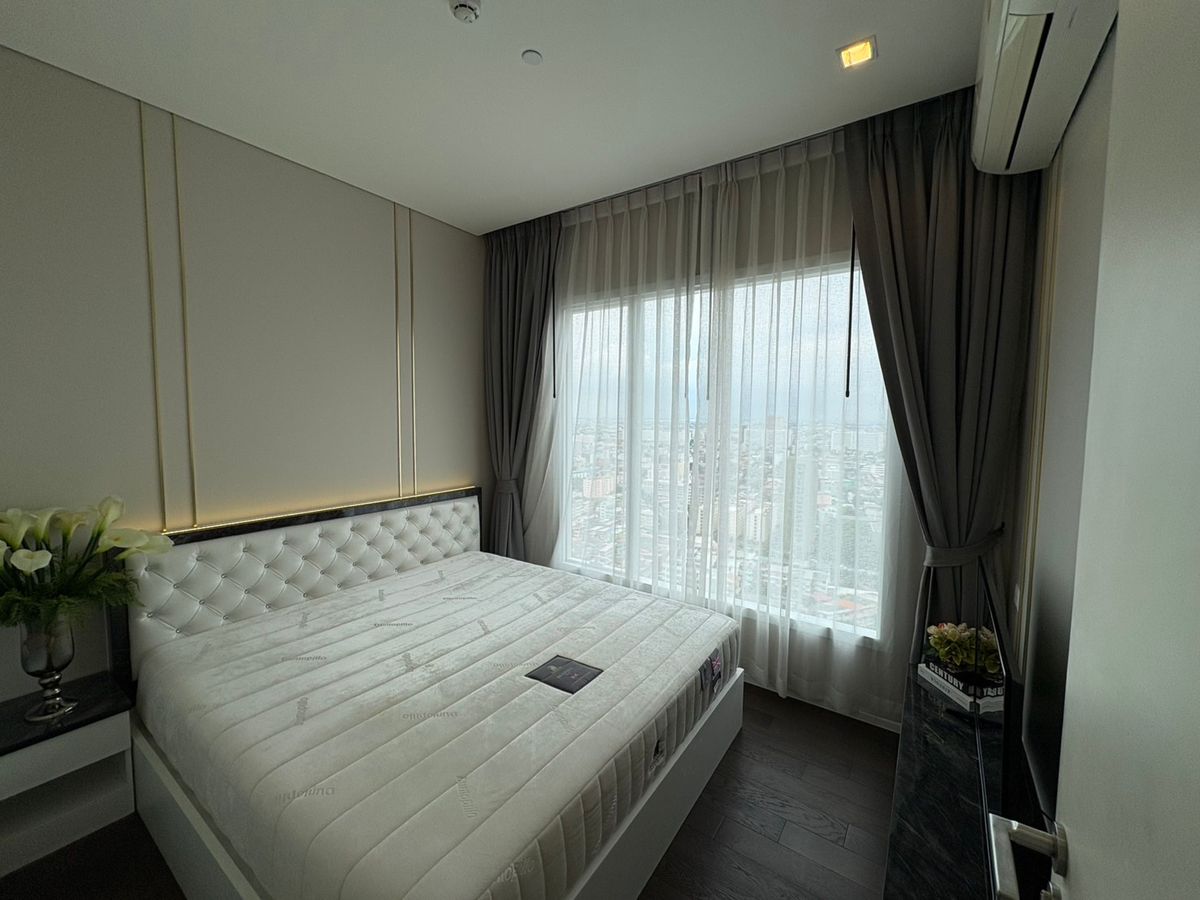 For RentCondoLadprao, Central Ladprao : 🔥Urgent for rent🔥The Saint Residences, 2 bedrooms, 2 bathrooms, beautiful room, fully furnished, near MRT Phahon Yothin❗