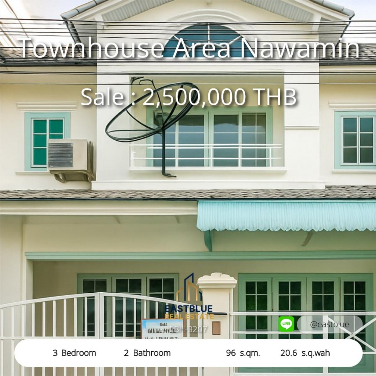 ขายทาวน์โฮมเกษตร นวมินทร์ ลาดปลาเค้า : บ้านสวย 3 ห้องนอน ลงทุนคุ้ม ราคาถูกใจ! 
Charming 3-Bedroom House, Great Price for Your Dream Home!