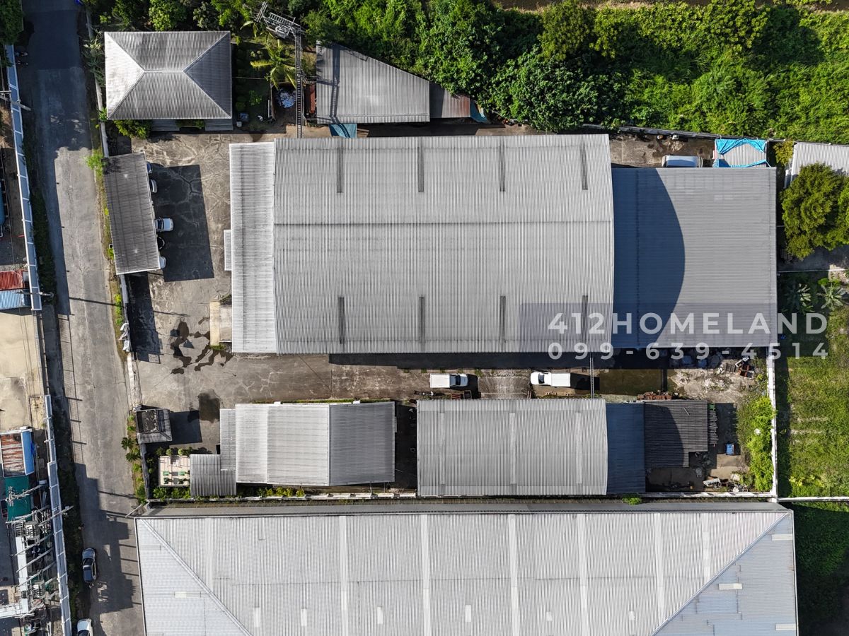 For SaleFactorySamut Prakan,Samrong : Selling a factory-2,500 square meters of warehouse, with a certificate 4, ready to use, thin-Bang Bo Samut Prakan