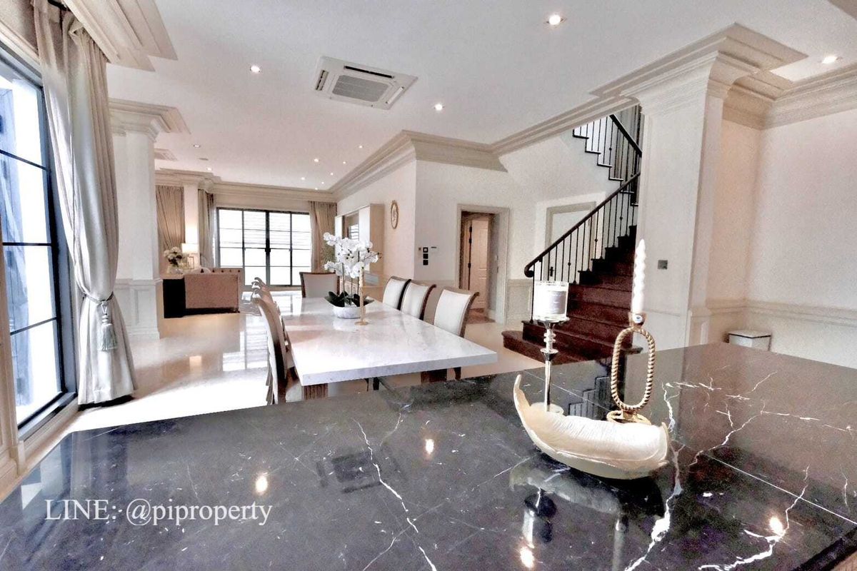 ให้เช่าบ้านบางนา แบริ่ง ลาซาล : ให้เช่า: วิลล่าหรูในโครงการแกรนด์ บางกอก บูเลอวาร์ด สุขุมวิท 4 ห้องนอน 5 ห้องน้ำ