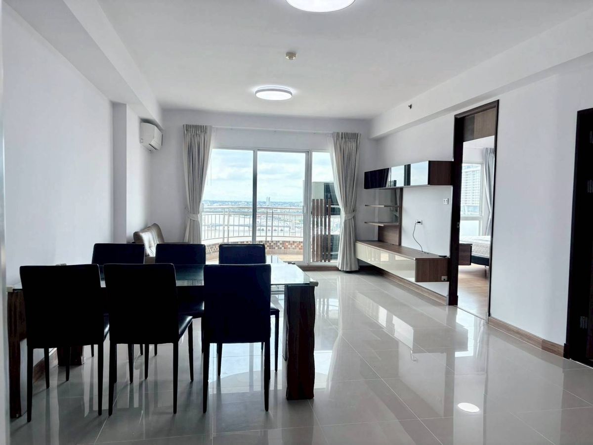 For RentCondoWongwianyai, Charoennakor : Condo for rent, Chao Phraya River, Supalai River Resort, Charoen Nakhon 95 sqm. 2 bedrooms, 2 water, Fix, parking, only 35K /month