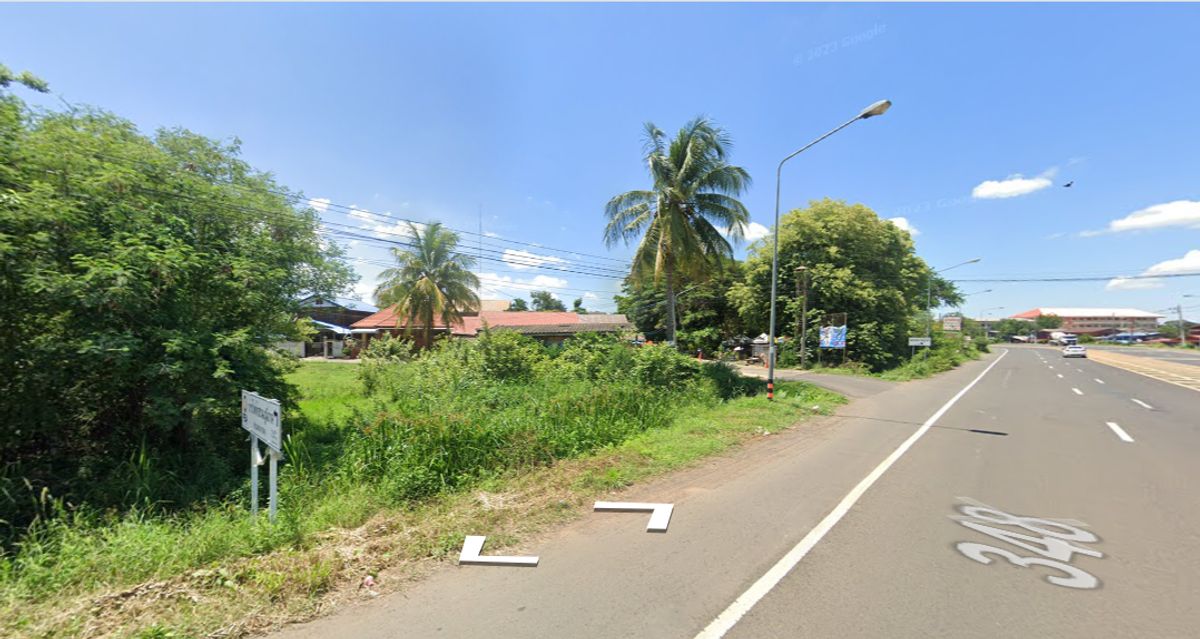 ขายที่ดินบุรีรัมย์ : ขายด่วนที่ดินในเขตเทศบาลนางรอง ติดถนน 3 ด้าน