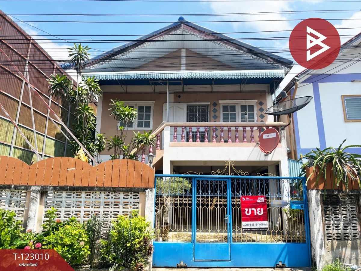 ขายทาวน์โฮมสมุทรปราการ สำโรง : ขายทาวน์เฮ้าส์ เนื้อที่ 40 ตารางวา ซอยวัดใหญ่ ถนนสุขสวัสดิ์ พระสมุทรเจดีย์ สมุทรปราการ