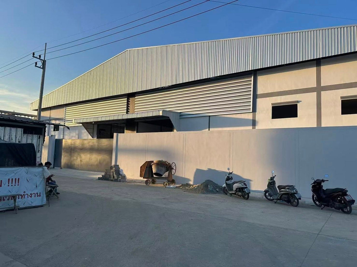 For RentWarehouseMahachai Samut Sakhon : Warehouse/office rental, Suan Luang Subdistrict, Krathum Baen District, Samut Sakhon area 1,500 sq.m.