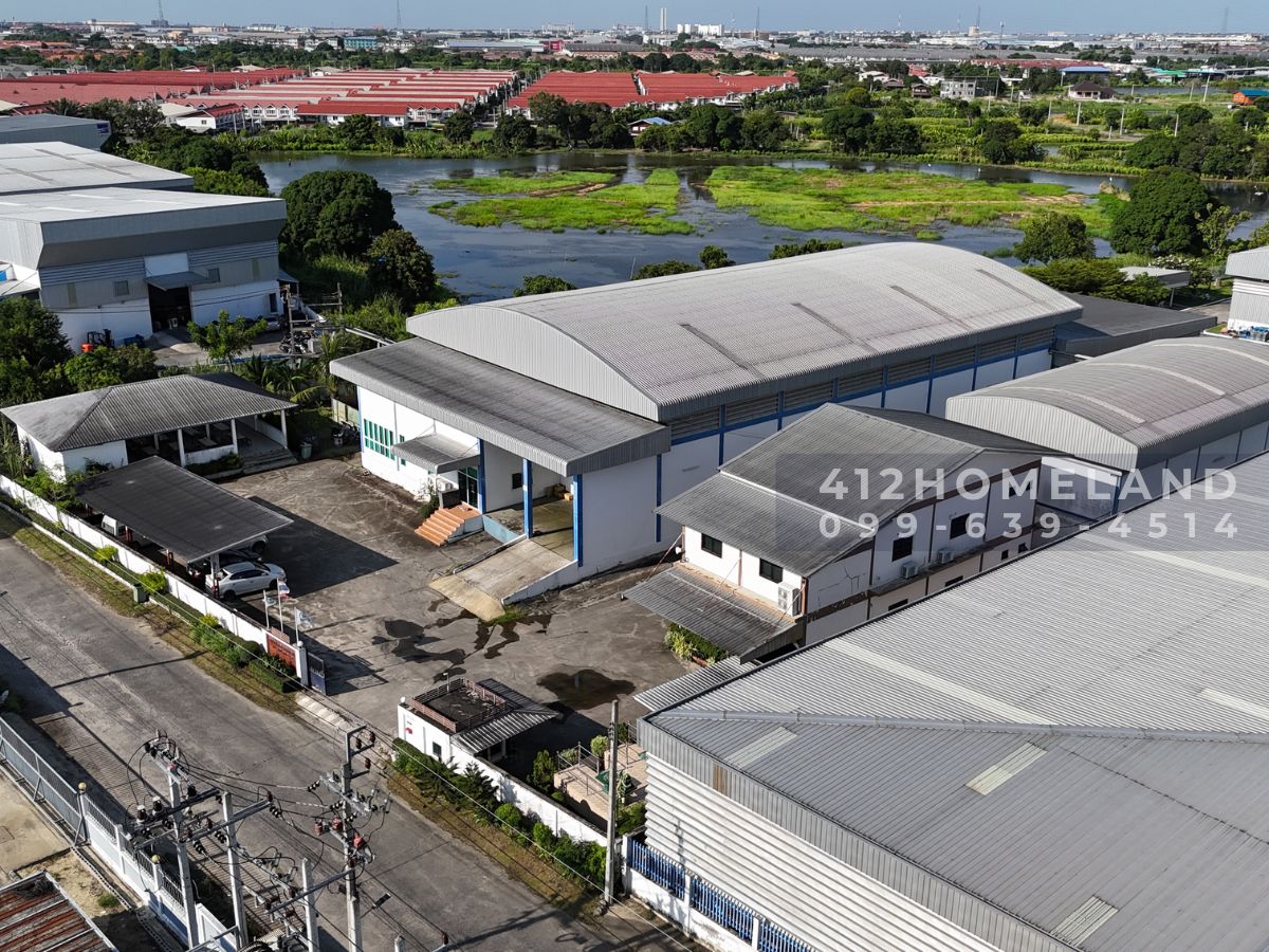 For SaleFactorySamut Prakan,Samrong : Selling a factory-2,500 square meters of warehouse, with a certificate 4, ready to use, thin-Bang Bo Samut Prakan