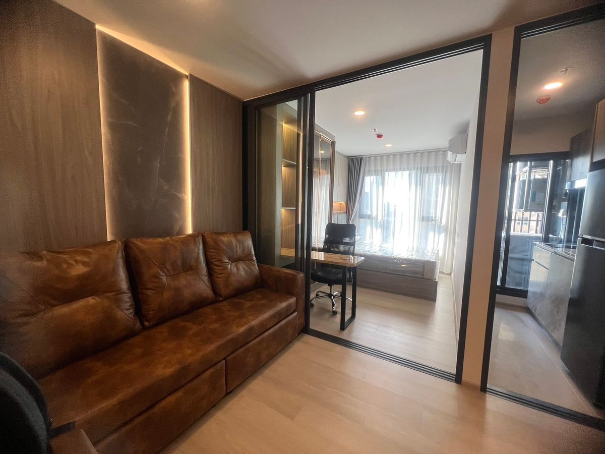 For RentCondoOnnut, Udomsuk : 1 bed 1 bath 31 sqm condo at Aspire Onnut Station for rent 27,000THB per month, Onnut BTS station