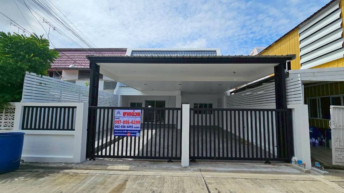 ขายทาวน์โฮมแจ้งวัฒนะ เมืองทอง : ขายด่วน ทาวน์เฮ้าส์ 2 ชั้น 36 ตรว. รีโนเวทสวย 4 นอน 2น้ำ มบ.สหกรณ์การบินไทย ปากเกร็ด
