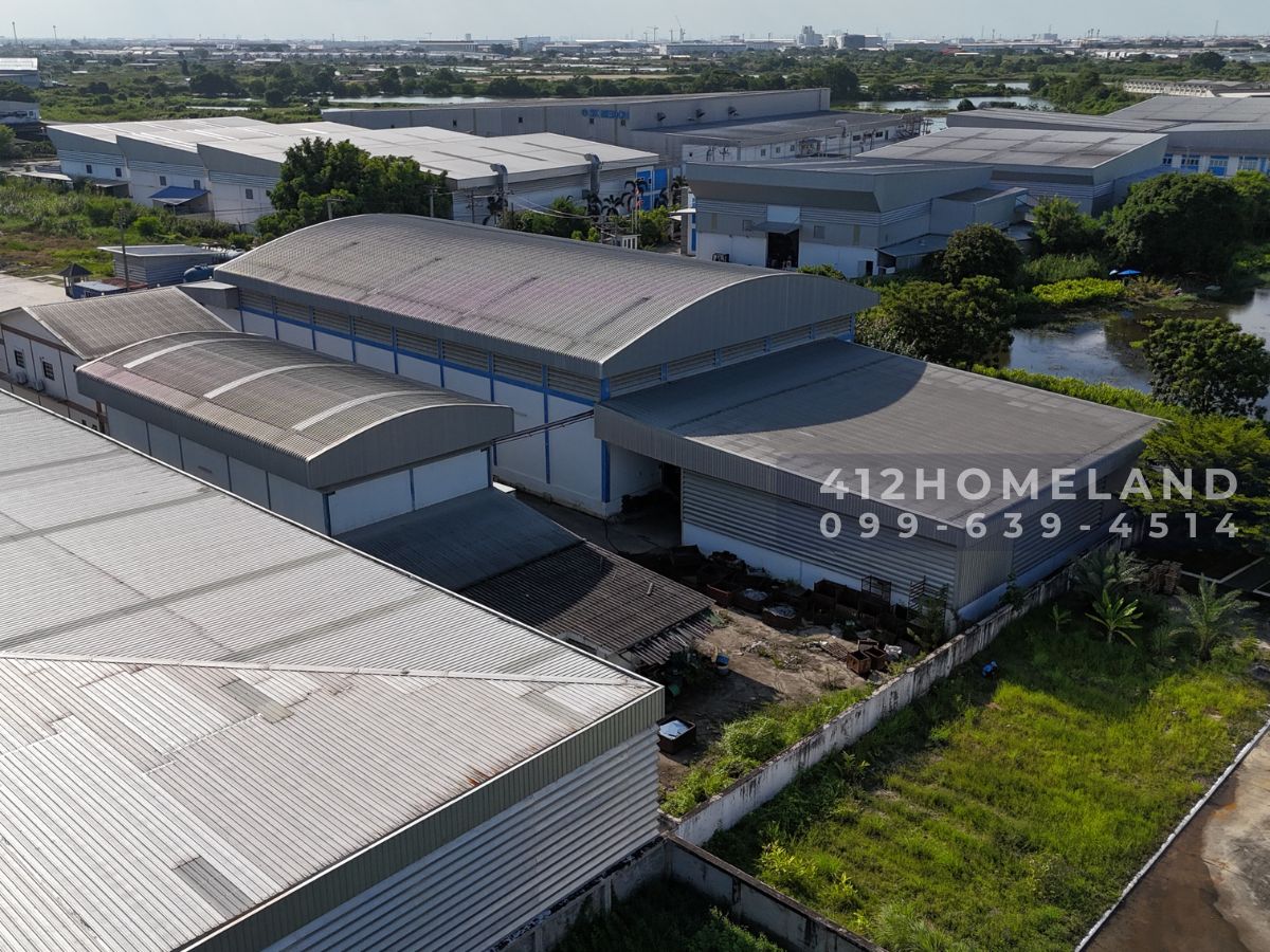 For SaleFactorySamut Prakan,Samrong : Selling a factory-2,500 square meters of warehouse, with a certificate 4, ready to use, thin-Bang Bo Samut Prakan