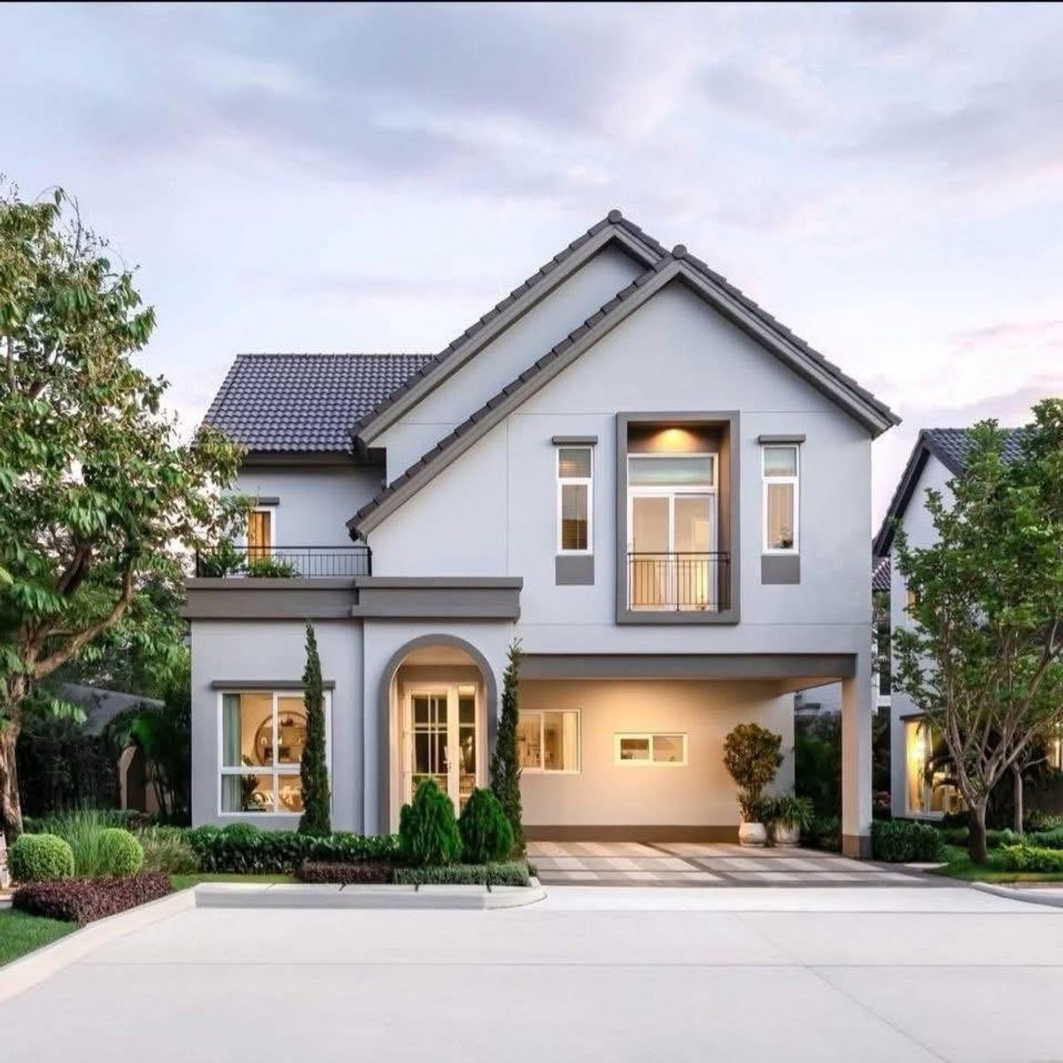 For SaleHouseNawamin, Ramindra : 🌿 New detached house "Saran Siri Jatchot" near the highway 7.99 minus. 📲 𝟎𝟔𝟒-𝟕𝟗𝟒𝟒𝟐𝟔𝟑 (Khun Nam)