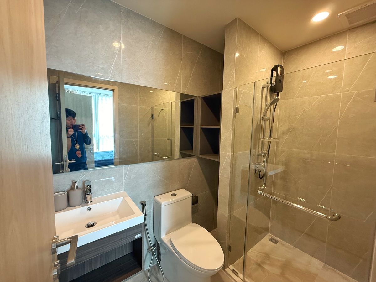 For RentCondoRama9, Petchburi, RCA : 🔥Urgent for rent 🔥Nuue District R9, beautifully decorated, fully furnished, ready to move in, near MRT Rama 9 ❗