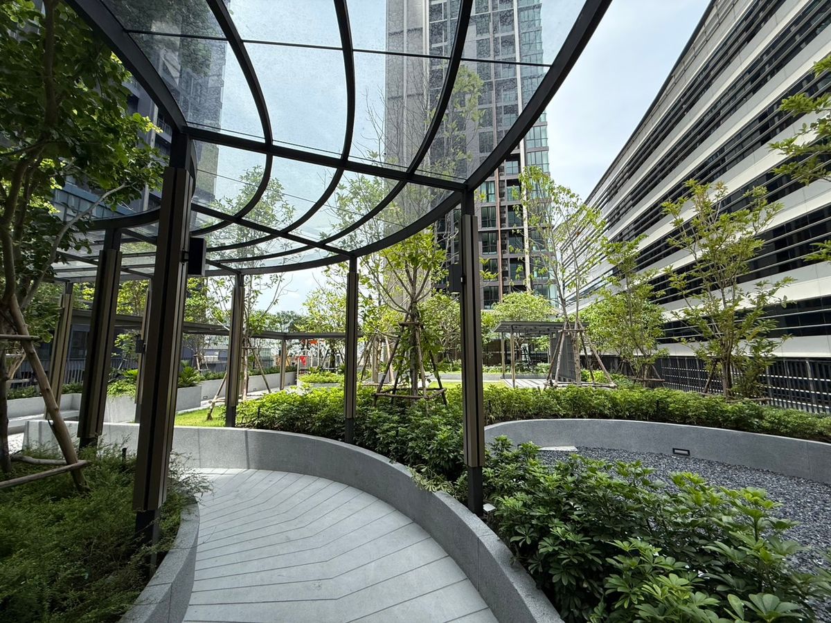 For RentCondoRama9, Petchburi, RCA : 🔥Urgent for rent🔥Nuue District R9, beautiful room, fully furnished, ready to move in, near MRT Rama 9❗