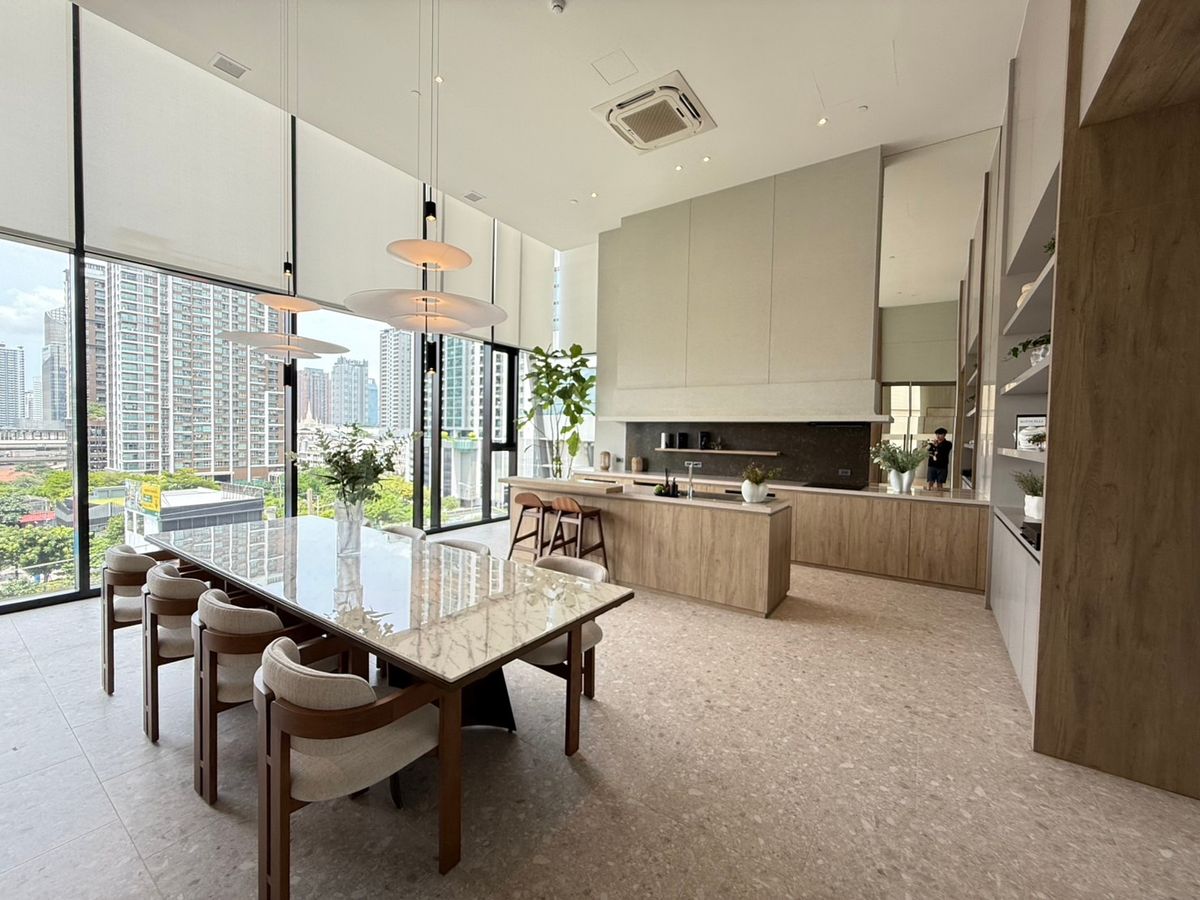 For RentCondoRama9, Petchburi, RCA : 🔥Urgent for rent 🔥Nuue District R9, beautifully decorated, fully furnished, ready to move in, near MRT Rama 9 ❗