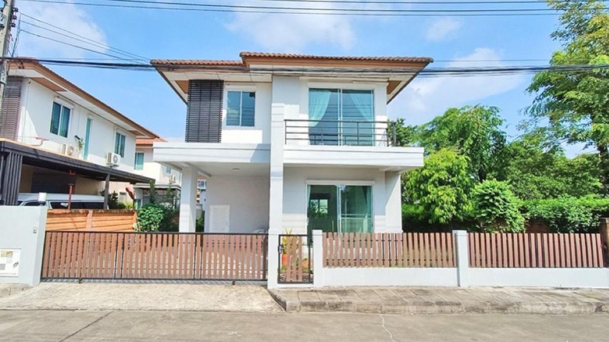 ขายบ้านปทุมธานี รังสิต ธรรมศาสตร์ : ขายบ้าน  ฮาบิเทีย บอนด์ ราชพฤกษ์ ห้องมุม บางคูวัด เมืองปทุมธานี ปทุมธานี CX-132109