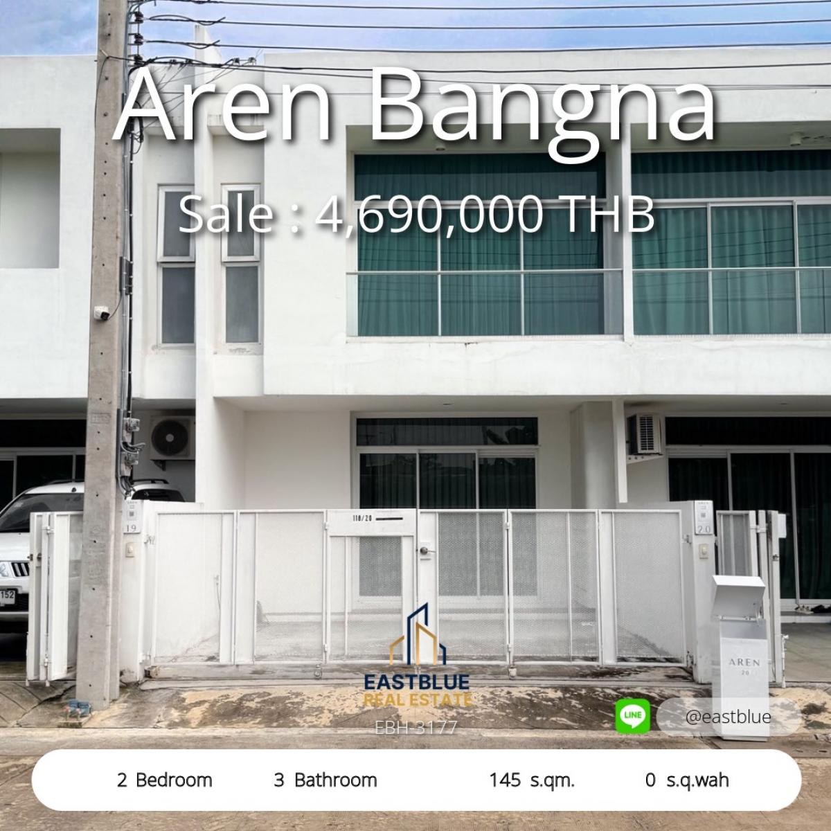ขายทาวน์โฮมสมุทรปราการ สำโรง : บ้านสวยทำเลดี ใกล้เมกาบางนา! ราคาพิเศษแค่ 4.69 ล้าน 
Premium Townhome near Mega Bangna! Great deal at 4.69 MBH only!