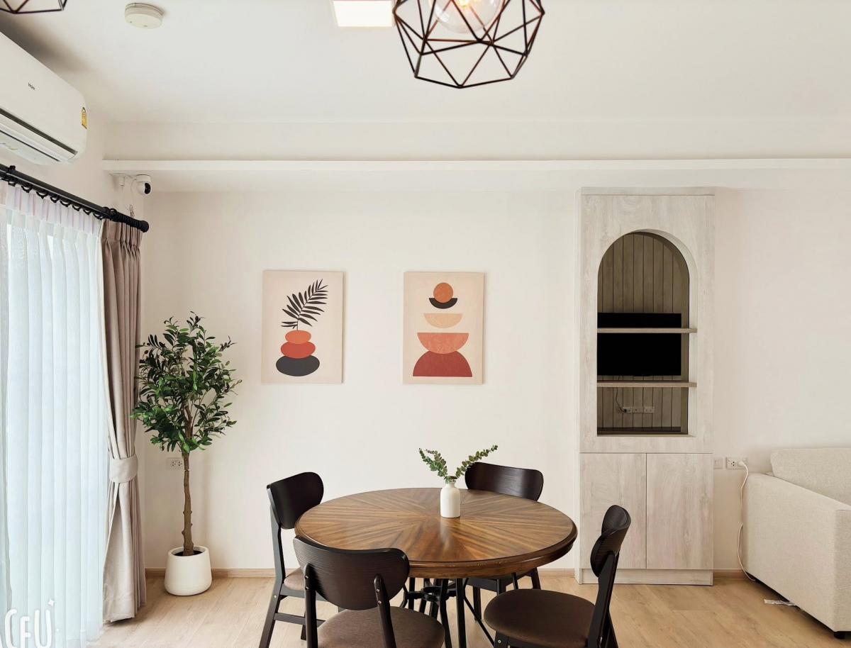 ให้เช่าทาวน์โฮมบางนา แบริ่ง ลาซาล : บ้านเช่า Indy 5 บางนา กม.7 พร้อมเข้าอยู่ ใกล้เมกกาบางนา Indy 5 Bangna km.7 for Rent, Ready to Move In Near Mega Bangna