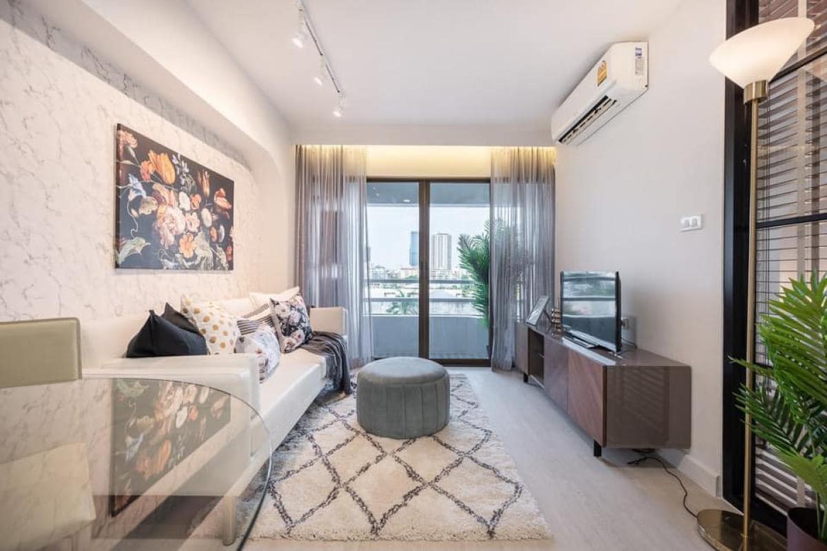 For RentCondoSukhumvit, Asoke, Thonglor : Condo for rent in Thonglor, 2 bedrooms, 25,000 baht/month, near BTS, convenient for everything! Thonglor Tower, beautiful view, with swimming pool-fitness Move in immediately!