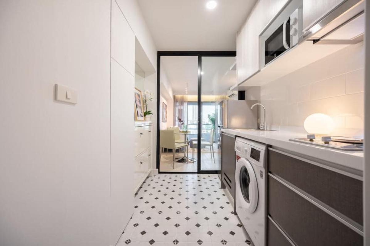 For RentCondoSukhumvit, Asoke, Thonglor : Condo for rent in Thonglor, 2 bedrooms, 25,000 baht/month, near BTS, convenient for everything! Thonglor Tower, beautiful view, with swimming pool-fitness Move in immediately!