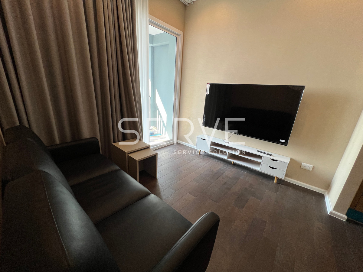 For RentCondoLadprao, Central Ladprao : 2 Beds Large Room High Fl. 30+ City view Fully furnished Good Location Close to MRT Phahon Yothin 300 m @  The Saint Residences