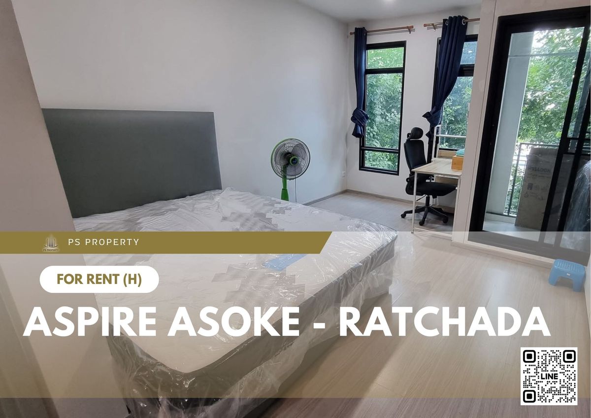 ให้เช่าคอนโดพระราม 9 เพชรบุรีตัดใหม่ RCA : ให้เช่า ✨ Aspire Asoke - Ratchada ✨ เฟอร์นิเจอร์ และ เครื่องใช้ไฟฟ้าครบ ใกล้ MRT พระราม 9
