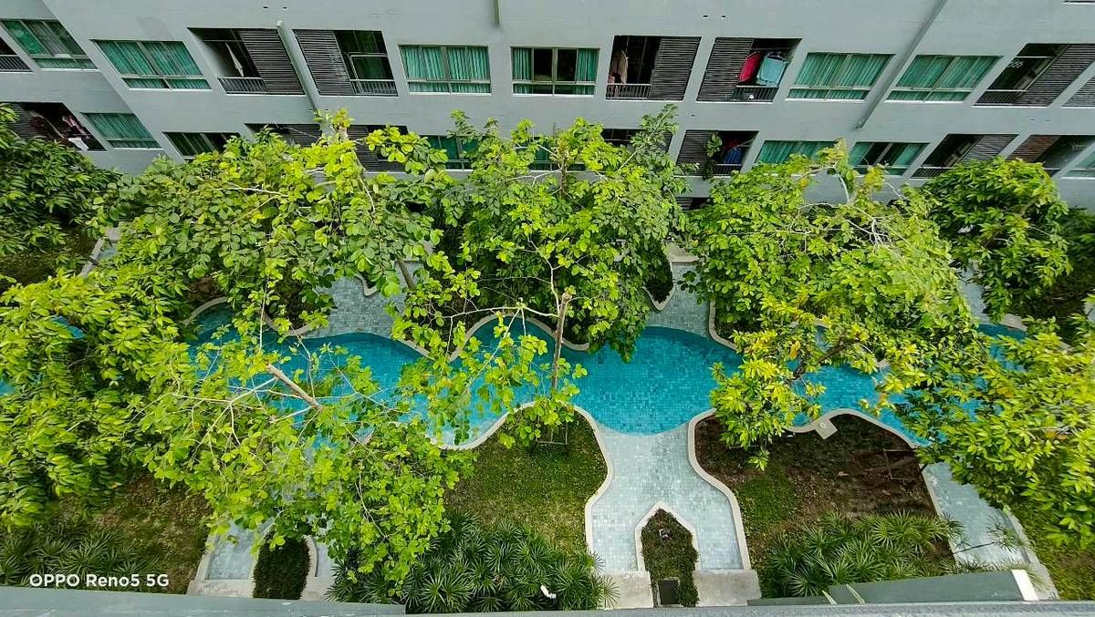 ให้เช่าคอนโดเกษตรศาสตร์ รัชโยธิน : Elio Del Mos อาคาร C ชั้น 6 ห้องวิวสระ ให้เช่า