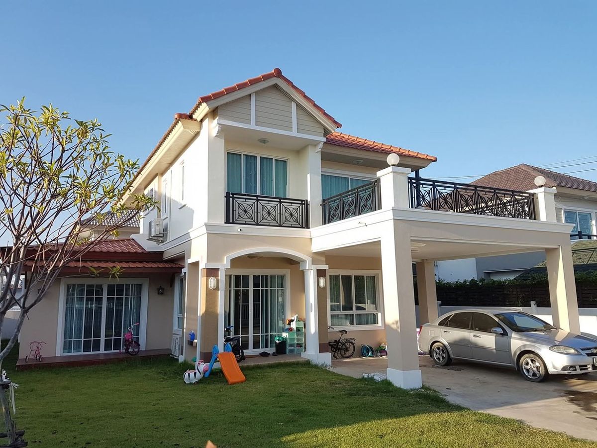 ขายบ้านสมุทรปราการ สำโรง : 104ตร.วา 4นอน2น้ำ บ้านเดี่ยว 2 ชั้น ชวนชื่น บางนา กม29 