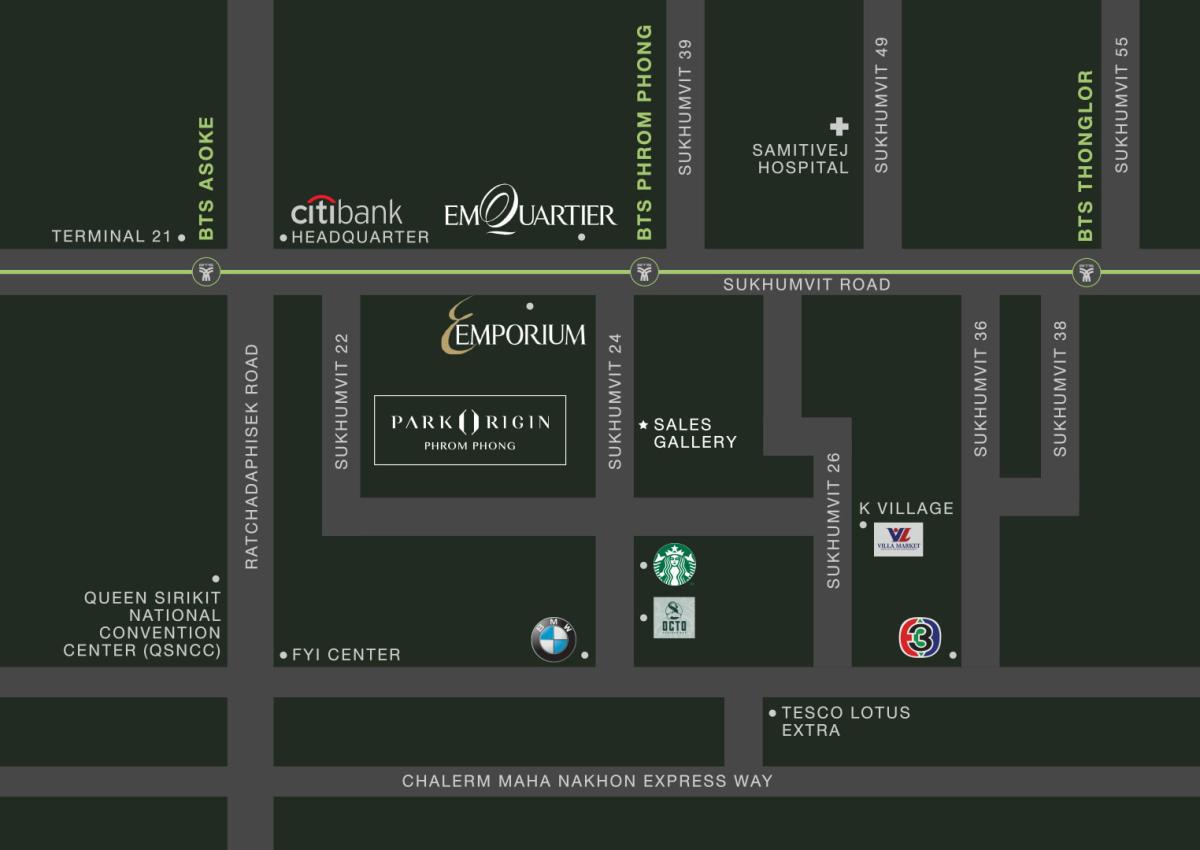 For SaleCondoSukhumvit, Asoke, Thonglor : 🔥Urgent sale with tenant🔥 Condo Park Origin Phrom Phong (Park 24), near Emporium Shopping Mall / BTS Phrom Phong, fully furnished, ready to move in (Tenant's lease ends in July 2026)