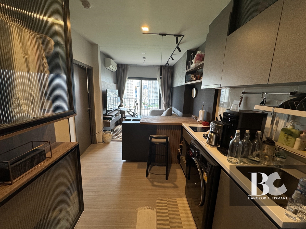 For SaleCondoRama9, Petchburi, RCA : 🔥Urgent Sale🔥 Life Asoke Hype* near MRT Rama 9, fully furnished, ready to move in
