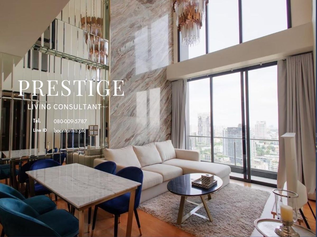 คอนโดสุขุมวิท อโศก ทองหล่อ : 📌For RENT & SELL เช่า และ ขาย | BEATNIQ Sukhumvit 32 - 2BR (105 sqm) 125,000 THB / 33,000,000 THB
