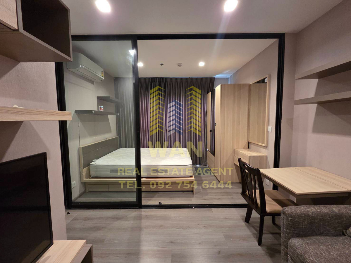 For RentCondoRattanathibet, Sanambinna : Rentalitan Rive, 19th floor, 25 sq.m., beautiful decorative river view