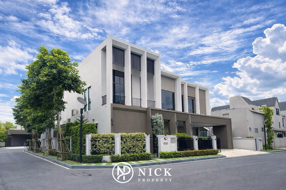 For SaleHouseRama5, Ratchapruek, Bangkruai : Bangkok Boulevard Signature Sathorn - Pinklao: Luxury Class Modern Colonnade Bangkok Boulevard Signature Luxury House behind Club House The heart of Ratchapruek The best home position in the project Beautifully decorated with special price