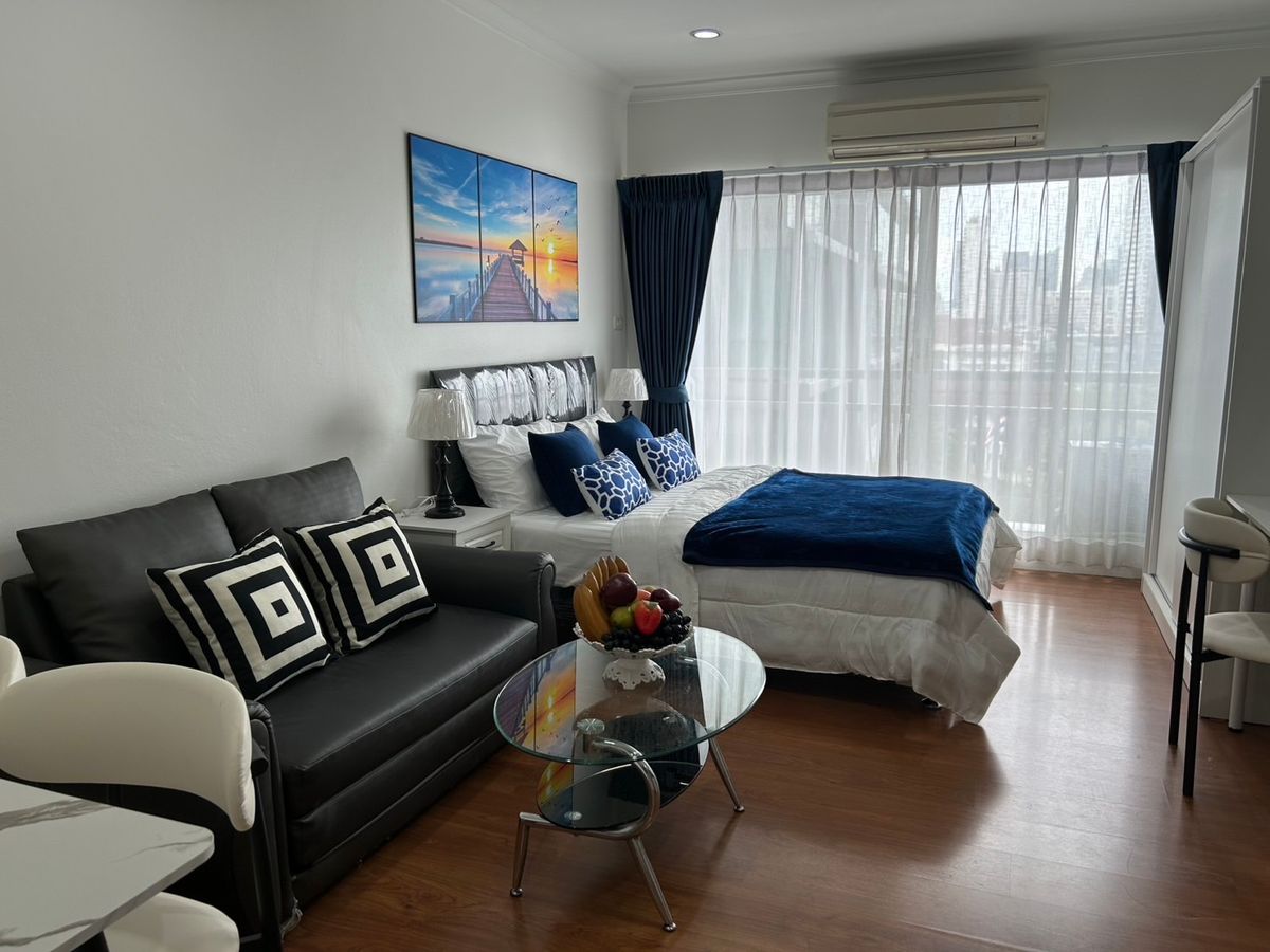 ให้เช่าคอนโดสุขุมวิท อโศก ทองหล่อ :  Condo for rent : Grand Park View Asoke(( BTS Asoke   ))MK-02 line @livingbkk 