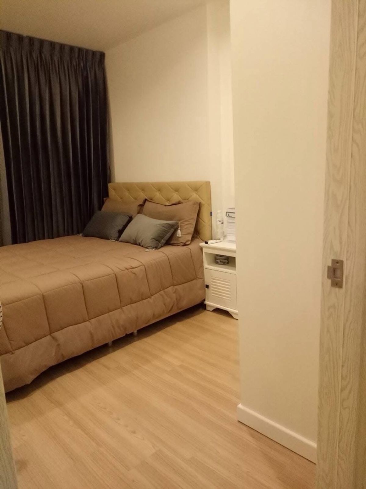 For RentCondoOnnut, Udomsuk : Rental RT Miss Sukhumvit 77 rooms, 30 sq.w., 7th floor, full view of the city, full of electrical appliances, very beautiful, convenient to travel near BTS. Onnut 13,000/month