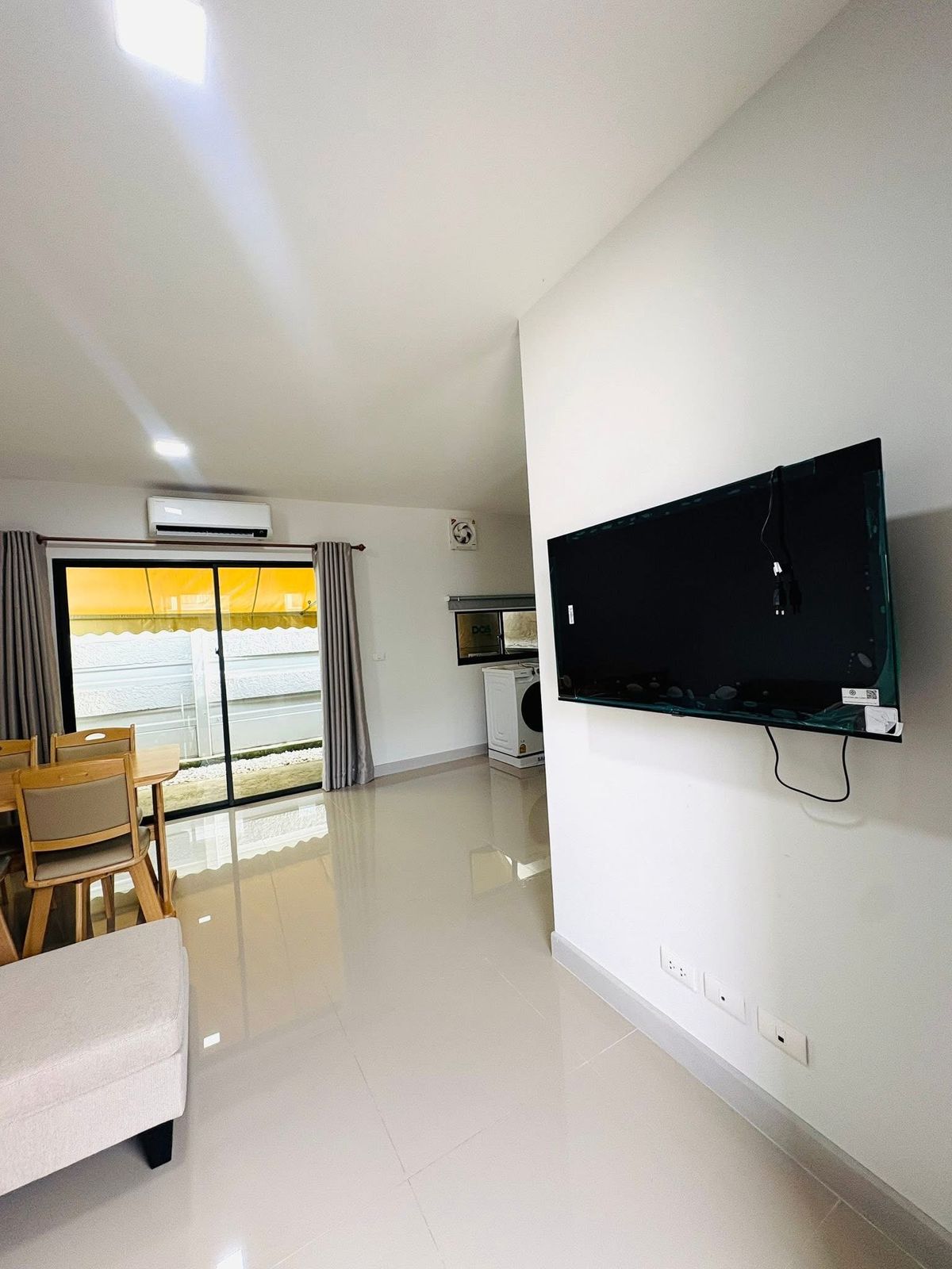 For RentTownhomePathum Thani,Rangsit, Thammasat : Townhouse for rent ✨ Grande Pleno Phahol-Vibhavadi ✨ 3 bedrooms, 2 bathrooms, next to the main road, near Don Mueang