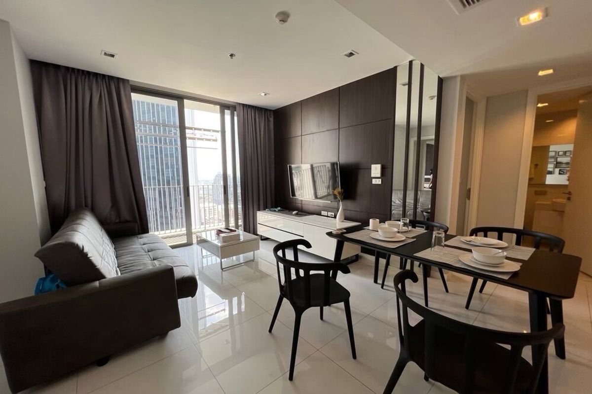 For RentCondoSathorn, Narathiwat : 🔥RENT 2BR 2BR 🔥67SQM🔥Floor24🔥38,000/Month🔥