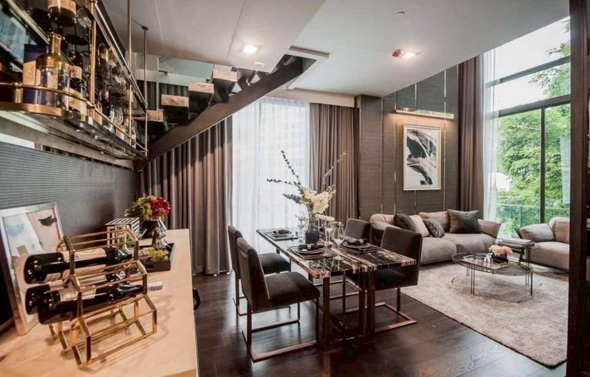 ให้เช่าคอนโดสุขุมวิท อโศก ทองหล่อ : LTH13294 – Condo for Rent | Laviq Sukhumvit 57 | Duplex 97.5 sqm | 2 Beds 2 Baths | 125K/Month | Near BTS Thonglor | คอนโดให้เช่า ลาวิค สุขุมวิท 57