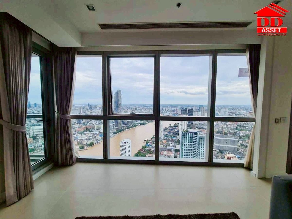 ให้เช่าคอนโดวงเวียนใหญ่ เจริญนคร : Condo For rent The River เจ้าพระยา Code : C8371