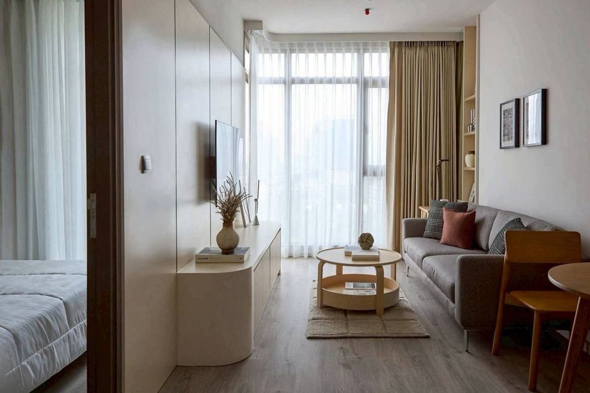 ให้เช่าคอนโดสุขุมวิท อโศก ทองหล่อ : LTHC13308 – Condo for Rent | Rhythm Ekkamai Estate | 35 sqm | 1 Bed 1 Bath | 40K/Month | Near BTS Phrom Phong | คอนโดให้เช่า ริธึ่ม เอกมัย เอสเตท