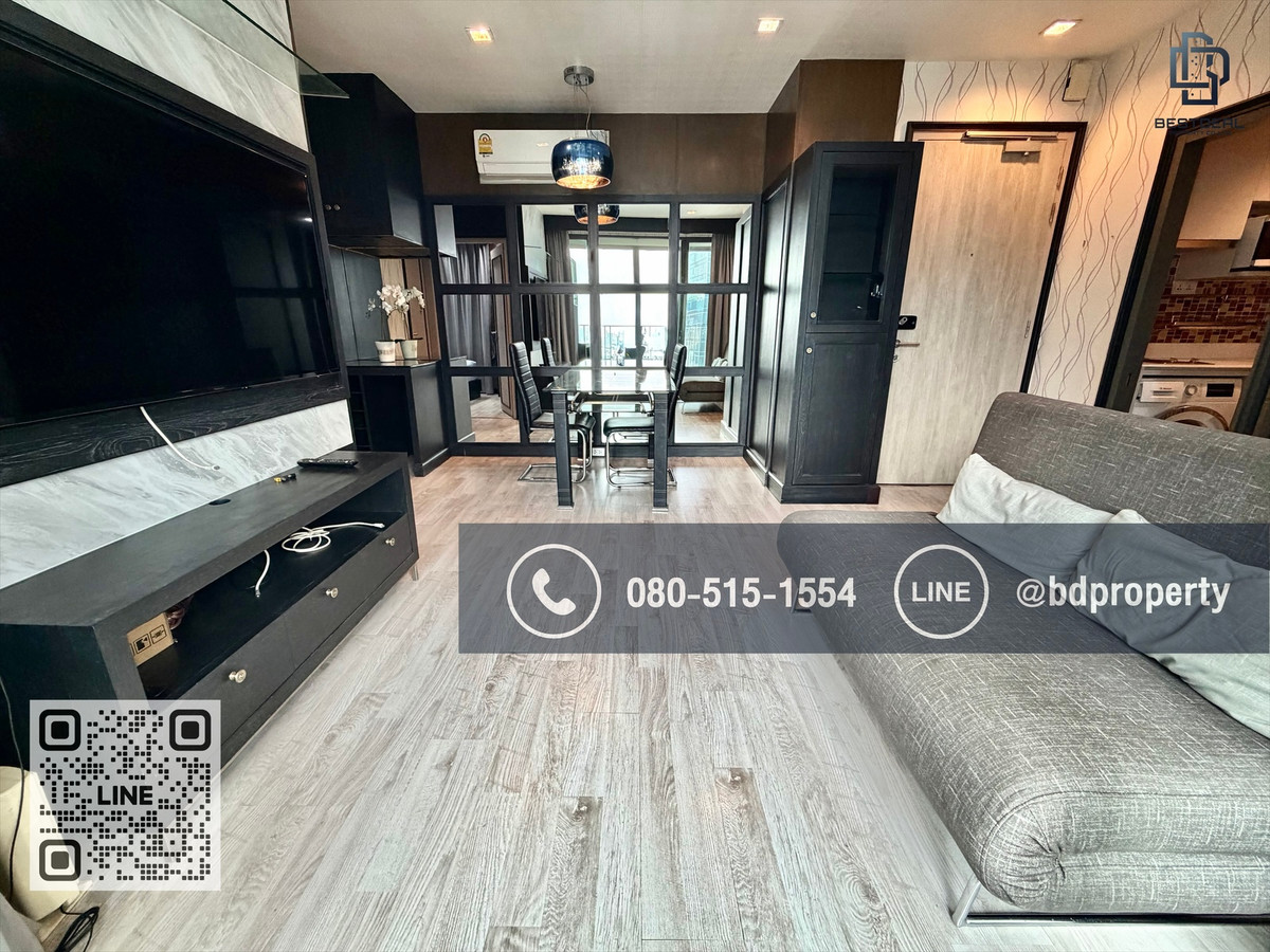 For RentCondoRama9, Petchburi, RCA : Bestdeal for rent now !!! Price 15,000/month only 1 bedroom 31 sqm. Beautiful room. Furniture and electrical appliances “IDEO Mobi Rama 9“ near MRT and Central Rama 9, only 80 m.