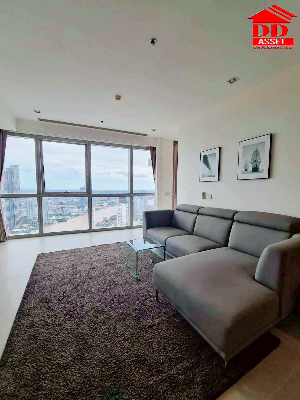 ให้เช่าคอนโดวงเวียนใหญ่ เจริญนคร : Condo For rent The River เจ้าพระยา Code : C8371