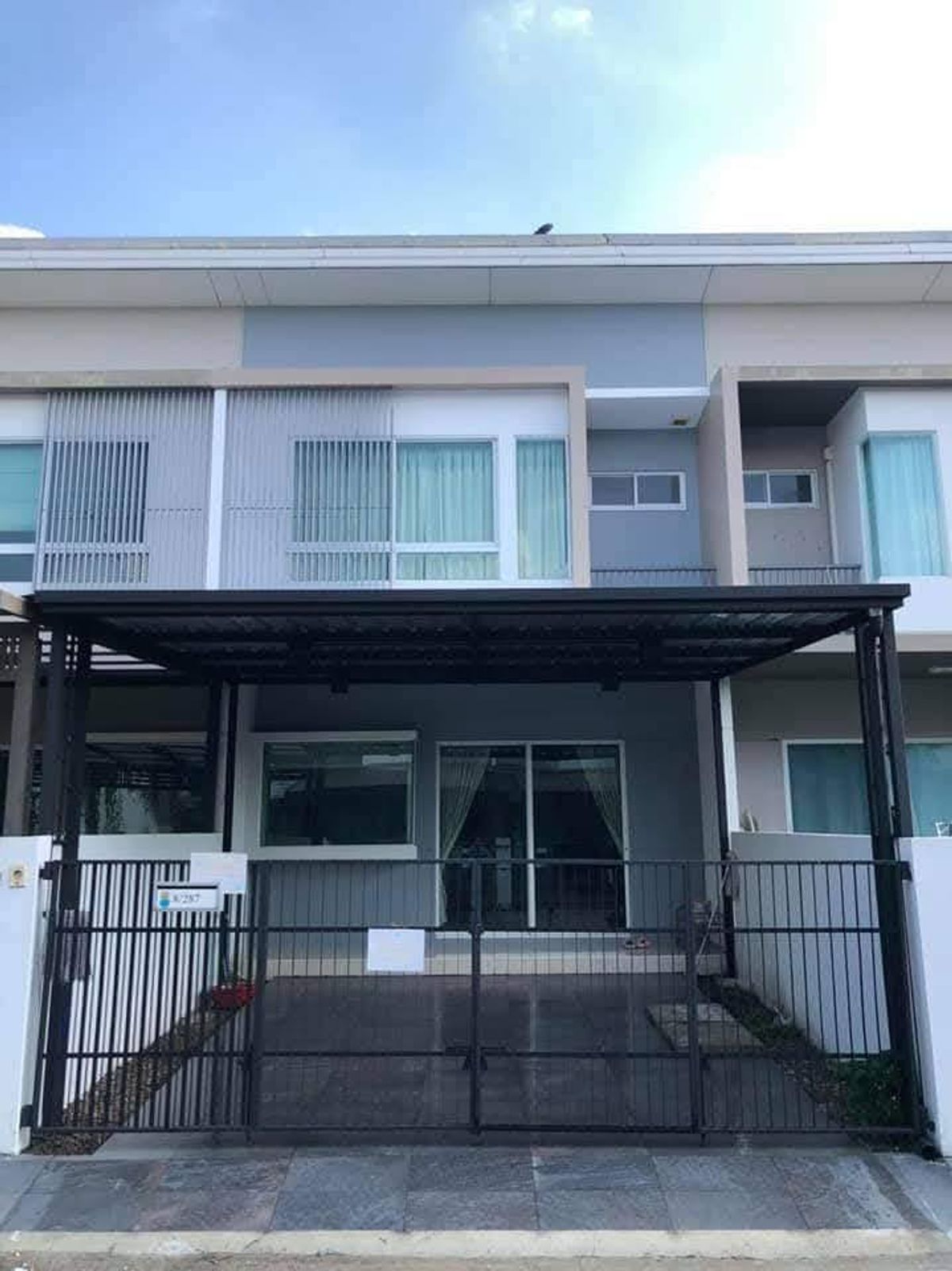 For RentTownhomeBangna, Bearing, Lasalle : Ech251126 for rent in Indy Bangna Km.26 | 2 bedrooms, 3 bathrooms | Rent 11,000 baht/month