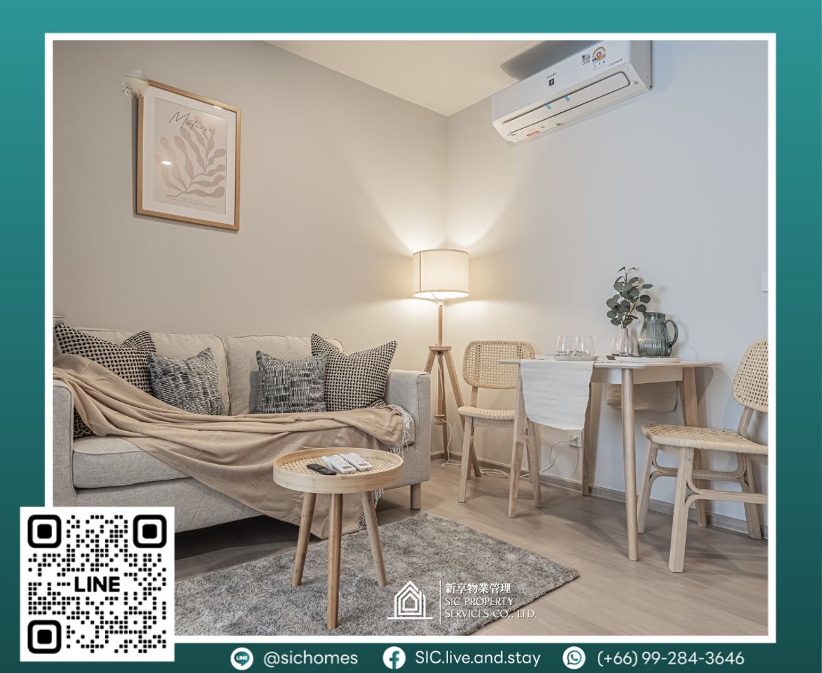 For RentCondoOnnut, Udomsuk : For rent ✨ASPIRE ONUT Station✨1 Bedroom size 30.50 sqm 😍❤️ Near BTS On Nut 🚅