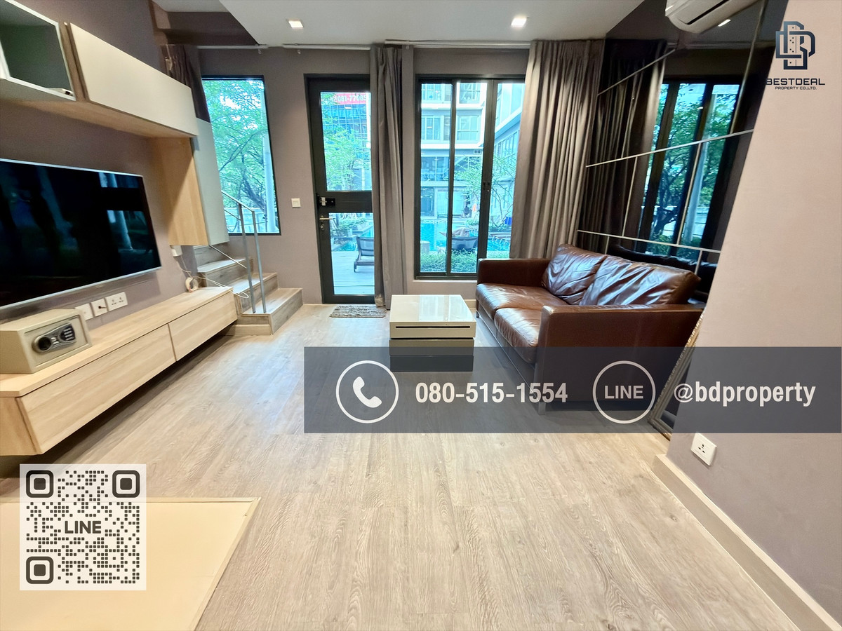 For RentCondoRama9, Petchburi, RCA : Bestdeal for rent now !!! Price 13,500/month only. Studio 22 sqm. Furniture and complete electrical appliances “IDEO Mobi Rama 9“ near MRT and Central Rama 9 only 80 m.
