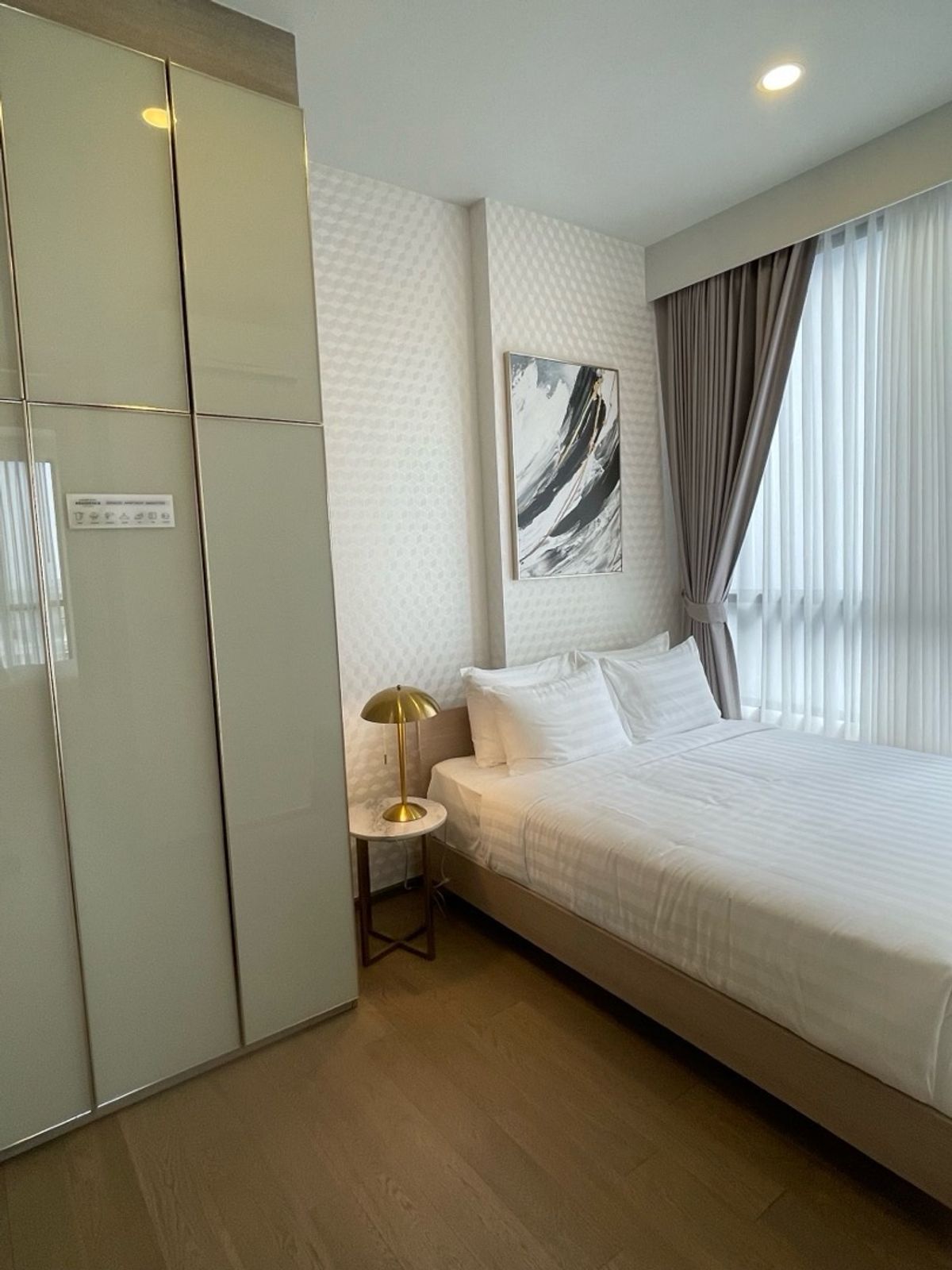 For RentCondoRatchathewi,Phayathai : Rent 🔥Park Origin Phayathai 🏢 2 bedrooms, 55 sq.m. 💰 Price 50,000 baht/month* Near BTS Phayathai connection Airport Link and BTS Victory Monument 350 meters