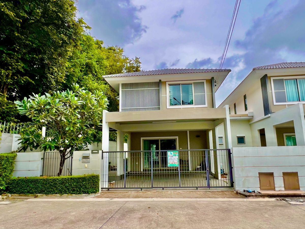 Rayong : Sell/rent 2 -story twin house, Life In the Garden - Ban Chang Rayong, 3rd floor, 3 water, 2 water, 3 air