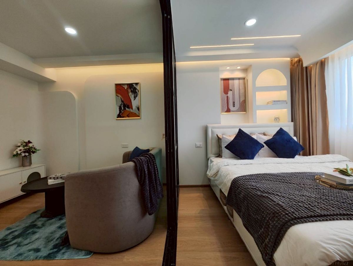 For SaleCondoLadprao101, Happy Land, The Mall Bang Kapi : ✅ S-LCNW109 ✅ Line : @p2nproperty