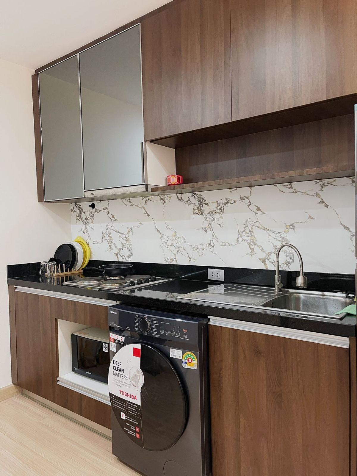 For RentCondoOnnut, Udomsuk : Sky Walk Residences  60sqm 2 bedroom for rent!W District near BTS Pra Khanong Station