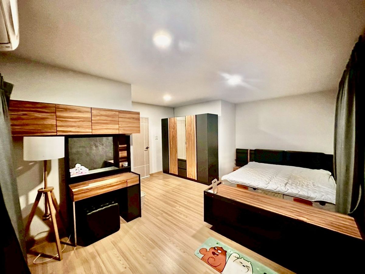 Rayong : Sell/rent 2 -story twin house, Life In the Garden - Ban Chang Rayong, 3rd floor, 3 water, 2 water, 3 air