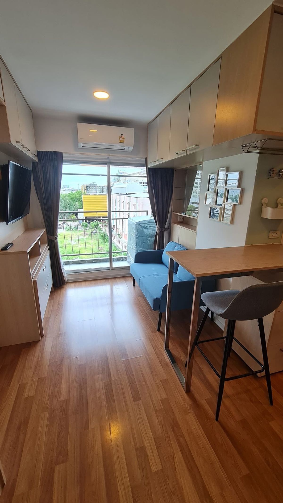 ให้เช่าคอนโดบางนา แบริ่ง ลาซาล : ให้เช่า 📍Lumpini Place Bangna Km.3 📍 2 ห้องนอน เฟอร์นิเจอร์ และ เครื่องใช้ไฟฟ้าครบ ใกล้ MRT ศรีอุดม