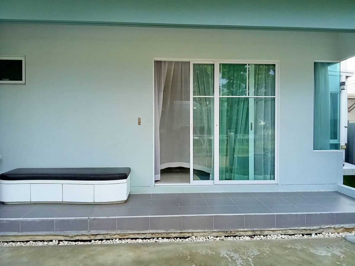 For SaleHousePathum Thani,Rangsit, Thammasat : Twin house for sale, Villa Jio Project Rangsit Khlong Song, area 35.2 sq. Wah, Khlong Song District, Pathum Thani Province